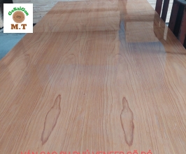 Ván Cao Su Phủ Veneer Gỗ Đỏ